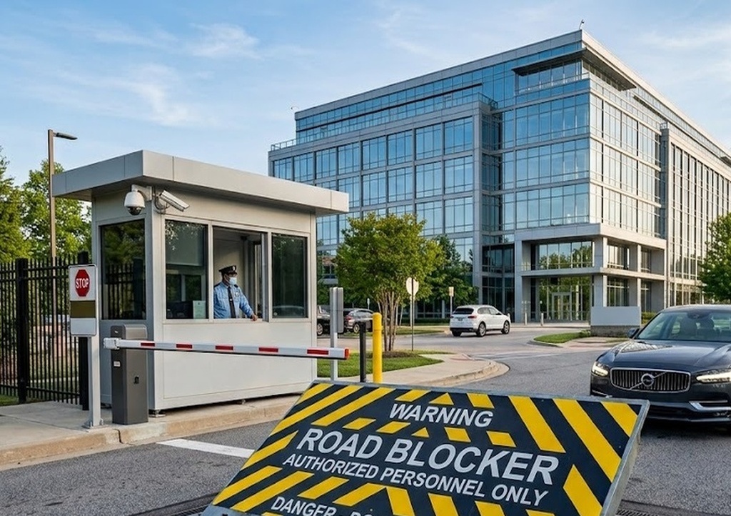 Electromechanical Road Blocker